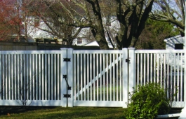 Louisville Capped Fence & Gate