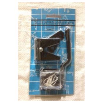 BLACK GRAVITY GATE THUMB LATCH KIT 1